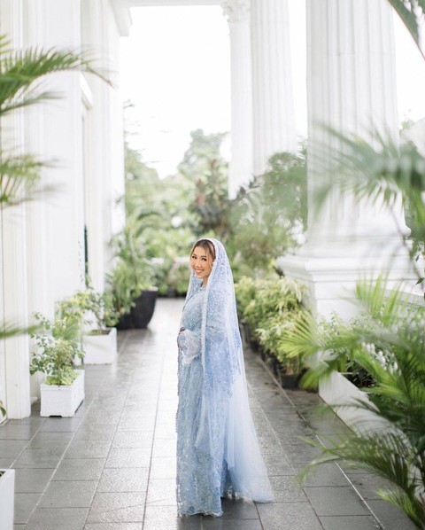 Momen pengajian Kiky Saputri. Foto: Instagram/@e_studiosphoto