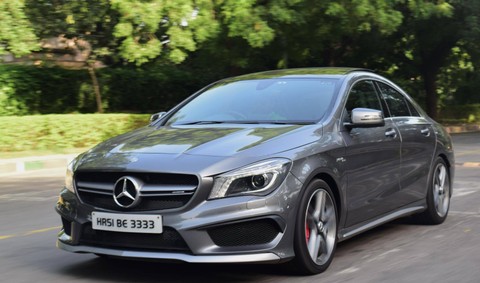 Mercedes Benz CLA 45 AMG. Foto: dok. Hotcar