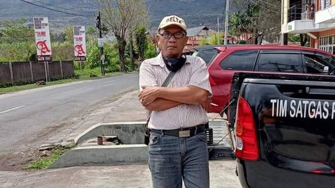 Sony Rizal Taihitu, sopir taksi online yang dibunuh di Depok. Foto: Dok. Istimewa