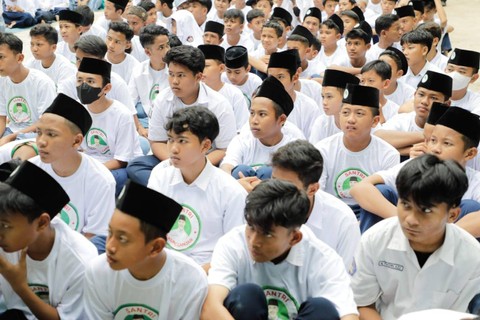 Relawan Santri Dukung Ganjar Foto: Relawan Santri Dukung Ganjar