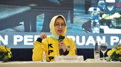 Ketua Bidang Perempuan DPP Partai Golkar Airin Rachmi Diany. Foto: Dok. Golkar