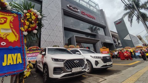 Peresmian diler Chery di Pluit, Jakarta Utara, Kamis 26 Januari 2023.  Foto: Aditya Pratama Niagara/kumparan