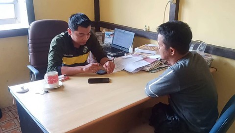 Kepala Bidang Pemerintahan Desa, Dinas Sosial, Pemberdayaan Perempuan, Perlindungan Anak, Pemberdayaan Masyarakat dan Pemdes Kabupaten Mempawah, Bennidiktus. Foto: M. Zain/Hi!Pontianak