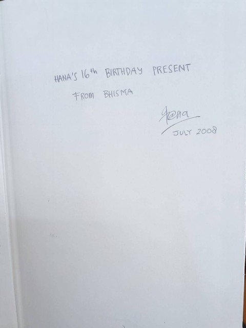 Halaman pertama setelah cover buku "Pride and Prejudice" dari Jane Austen yang dibeli di Buku Lagi alias Buku Langka di basement Blok M Square Melawai, Jakarta. Foto: Thomas Bosco.