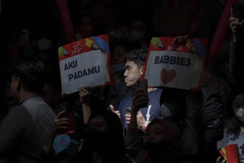 Suasana Indonesia Masters 2023 di Istora Senayan, Jakarta, Sabtu (28/1). Foto: Jamal Ramadhan/kumparan
