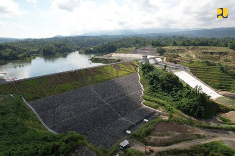 Bendungan Kuwil Kawangkoan, Sulawesi Utara. Foto: Dok. Kementerian PUPR
