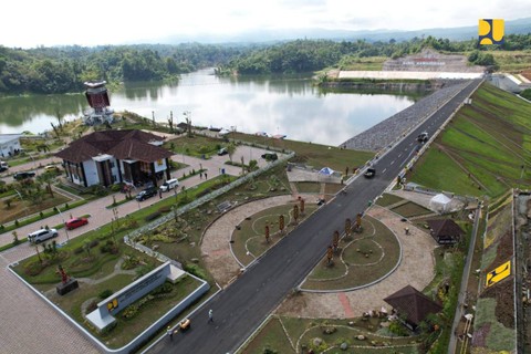 Bendungan Kuwil Kawangkoan, Sulawesi Utara. Foto: Dok. Kementerian PUPR