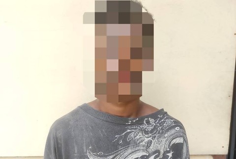 OB pelaku yang menganiaya korban yang dibakar hidup-hidup di Sorong, Papua Barat Daya, berhasil ditangkap polisi, foto: Istimewa