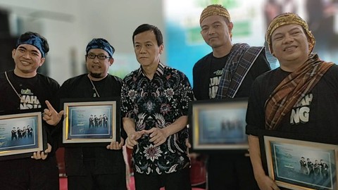 Wali rilis lagu Kumaha Aing. Foto: Dok. Istimewa