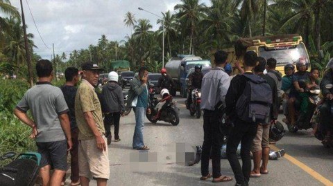 Anggota Sat Samapta, Brigpol Rio Wiranda jadi korban tabrak lari di Sungai Pinyuh, Mempawah, Kalbar. Foto: Dok. Istimewa