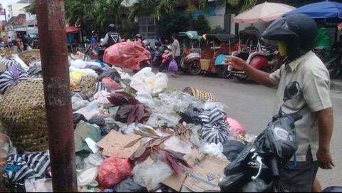 Tumpukan sampah. Foto: Tugu Jogja