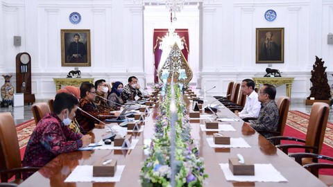 Menteri Investasi/Kepala Badan Koordinasi Penanaman Modal Bahlil Lahadalia bertemu Presiden Jokowi di Kompleks Istana Kepresidenan, Senin (30/1/2023). Foto: Lukas/Biro Pers Sekretariat Presiden