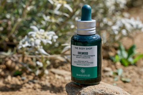 The Body Shop Edelweiss Daily Serum Concentrate. Foto: The Body Shop