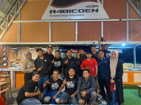 Member TDA Tulungagung setelah bagi-bagi ilmu PWN 2023. dok
