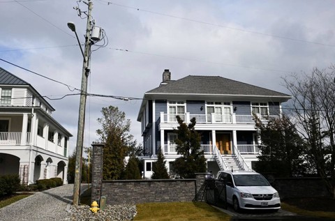Rumah kedua Biden di Rehoboth, Delaware Foto: Reuters/Mark Makela