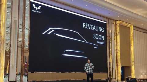 Mobil baru Wuling yang akan diluncurkan di IIMS 2023. Foto: Aditya Pratama Niagara/kumparan