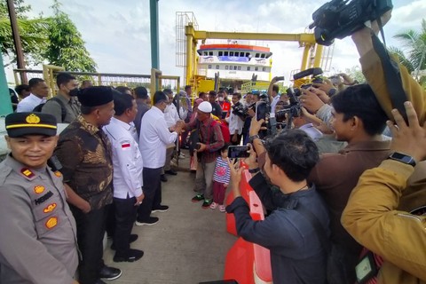 Menhub Budi Karya Sumadi meninjau pelabuhan Ulee Lheue Kota Banda Aceh, Jumat (3/2/2023). Foto: Zuhri Noviandi/kumparan