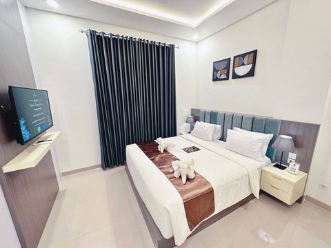 Fasilitas kamar (Grande Suite), Minggu (29/1/2023) | Foto: Roza Hariqo/Lampung Geh