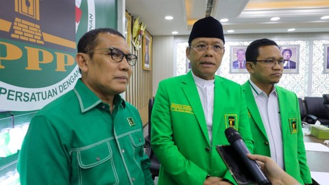 Plt Ketum Muhamad Mardiono melakukan kunjungan kerja ke Fraksi PPP di Gedung DPR RI, Sabtu (4/2/2023). Foto: Dok. Istimewa