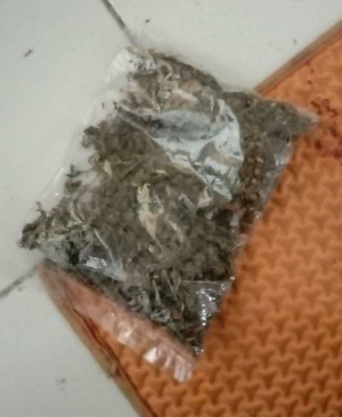 Polisi temukan ganja di helem terduga pelaku