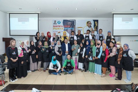 Program program pembinaan kelas website untuk mengembangkan usaha pelaku UMKM di Bandung. Foto: Dok. Istimewa