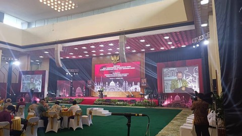 Perayaan Hari Persaudaraan Kemanusiaan Internasional dan Pekan Kerukunan Antar Umat Beragama Dunia di Kompleks MPR, Minggu (5/1). Foto: Annisa Thahira Madina/kumparan