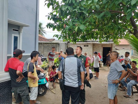 Lokasi ditemukannya seorang wanita diduga melakukan percobaan penculikan yang ternyata hoaks. | Foto: Dok Polres Lampung Selatan