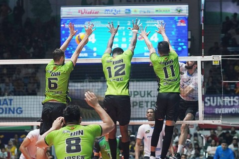 Jakarta STIN BIN dipastikan lolos ke Final Four Proliga 2023 setelah menjadi pimpinan klasemen dengan poin 24. Foto: Dok. Istimewa