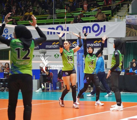 Jakarta Pertamina Fastron di Proliga 2023. Foto: Instagram/@jpevolley