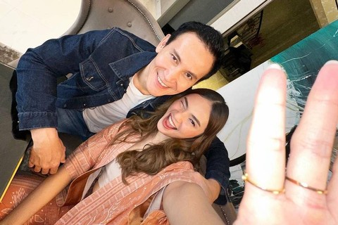 Marcelino Lefrandt dan Violenzia Jeanette. Foto: Instagram/@violenziajean