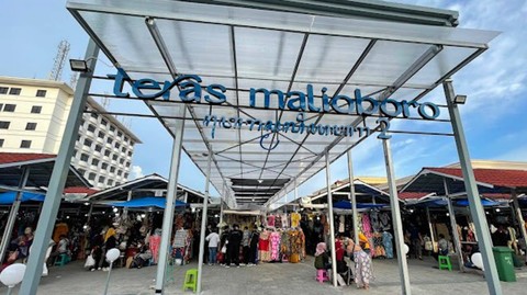 Pintu masuk Teras Malioboro 2. Foto: Instagram Teras Malioboro 2