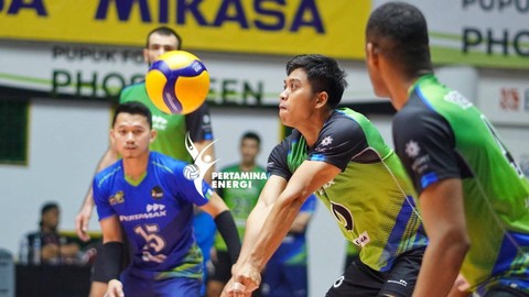 Jakarta Pertamina Pertamax di Proliga 2023. Foto: Facebook/@jpevolley