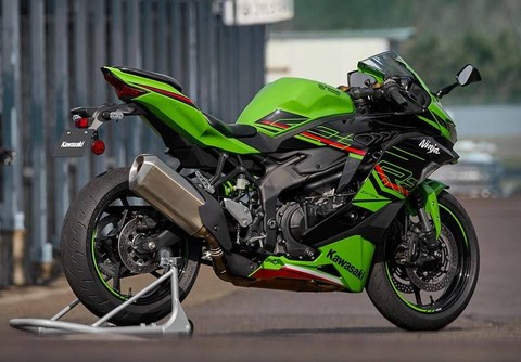 Wujud motor sport baru Kawasaki ZX-4R yang baru meluncur. Foto: dok. Kawasaki
