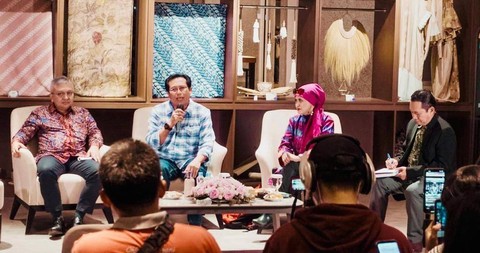 Sarinah Trading House bersama Indonesia Diaspora SME-SMI Export Empowerment & Development menggelar bincang bisnis terkait pemasaran produk UKM dan IKM. Foto: Dok. Istimewa