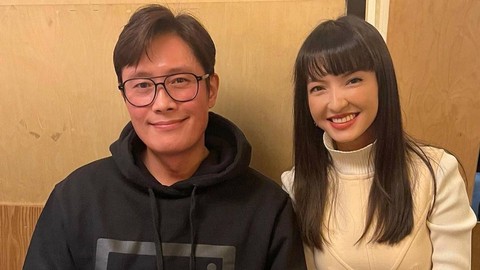 Raline Shah bertemu aktor Korea Selatan Lee Byung Hun. Foto: Instagram/@ralineshah