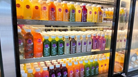 Jus buah dan sayur pressed. Foto: Maria Wulan/Tugu Jogja