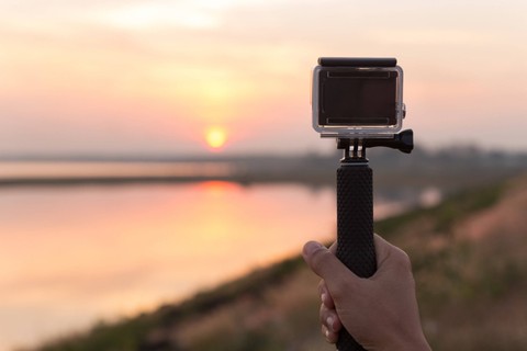 Tripod untuk Action Camera. Foto: Shutterstock