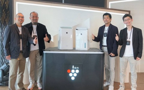 Sharp Dehumidifier untuk mengurangi kelembapan udara. Foto: Sharp Indonesia