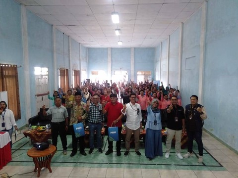 PT PNM menggelar program pemberdayaan masyarakat berlandaskan 4 pilar Sustainable Development Goals (SDG) di Kampung Madani. Foto: PNM