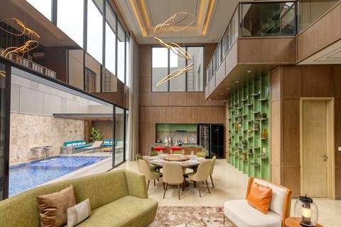 Interior dalam unit klaster Layton. Foto: dok. Sinar Mas Land