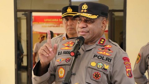 Kapolda Papua, Irjen Pol Mathius Fakhiri. Foto: Polda Papua