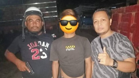 Polisi ringkus pelaku pemerkosaan gadis di bawah umur di Mamuju. Foto: Humas Polresta Mamuju