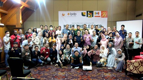 Ikatan peraih beasiswa LPDP, Mata Garuda menggelar event Meet The Leader. Foto: Mata Garuda