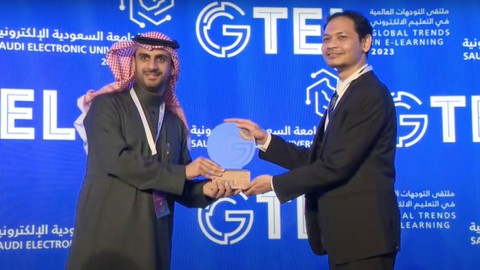 Ahmad Munasir Rafie Pratama merupakan dosen teknik informatika UII. Foto: dok. SaudiEUniversity