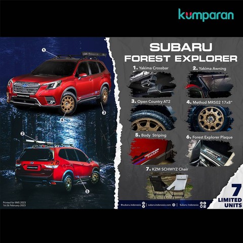 Subaru Forester Explorer Foto: Dok. Istimewa