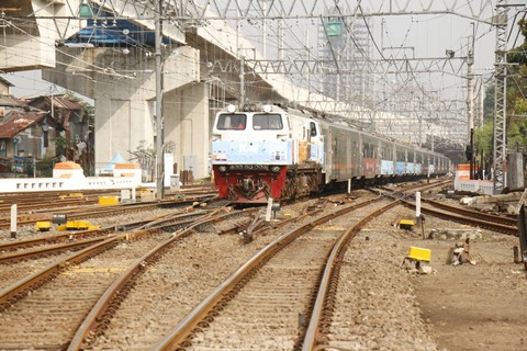 Ilustrasi kereta api. Foto: KAI