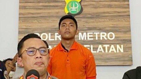 Penampilan tersangka Mario Dandy, anak pejabat DJP Kemenkeu, yang menganiaya korban pria berinisial D (17) di kawasan Ulujami, Pesanggrahan, Jakarta, Rabu (22/2/2023). Foto: Luthfia Miranda Putri/Antara