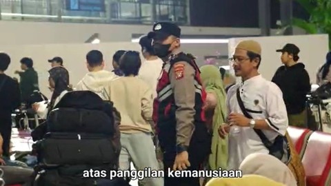 Polres Bandara lakukan pengamanan sambut WNI terdampak gempa Turki. Foto: Polresta Bandara Soetta