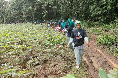 Petani tebu pendukung Ganjar Pranowo Foto: Dok. Istimewa