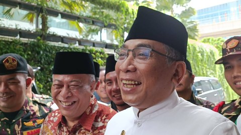 Ketua PBNU, Gus Yahya usai membesuk David di RS Mayapada, Kuningan, Jakarta Selatan, Minggu (26/2). Foto: Hedi/kumparan